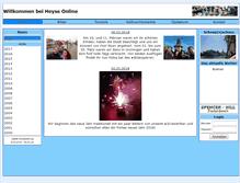 Tablet Screenshot of heyse-online.de